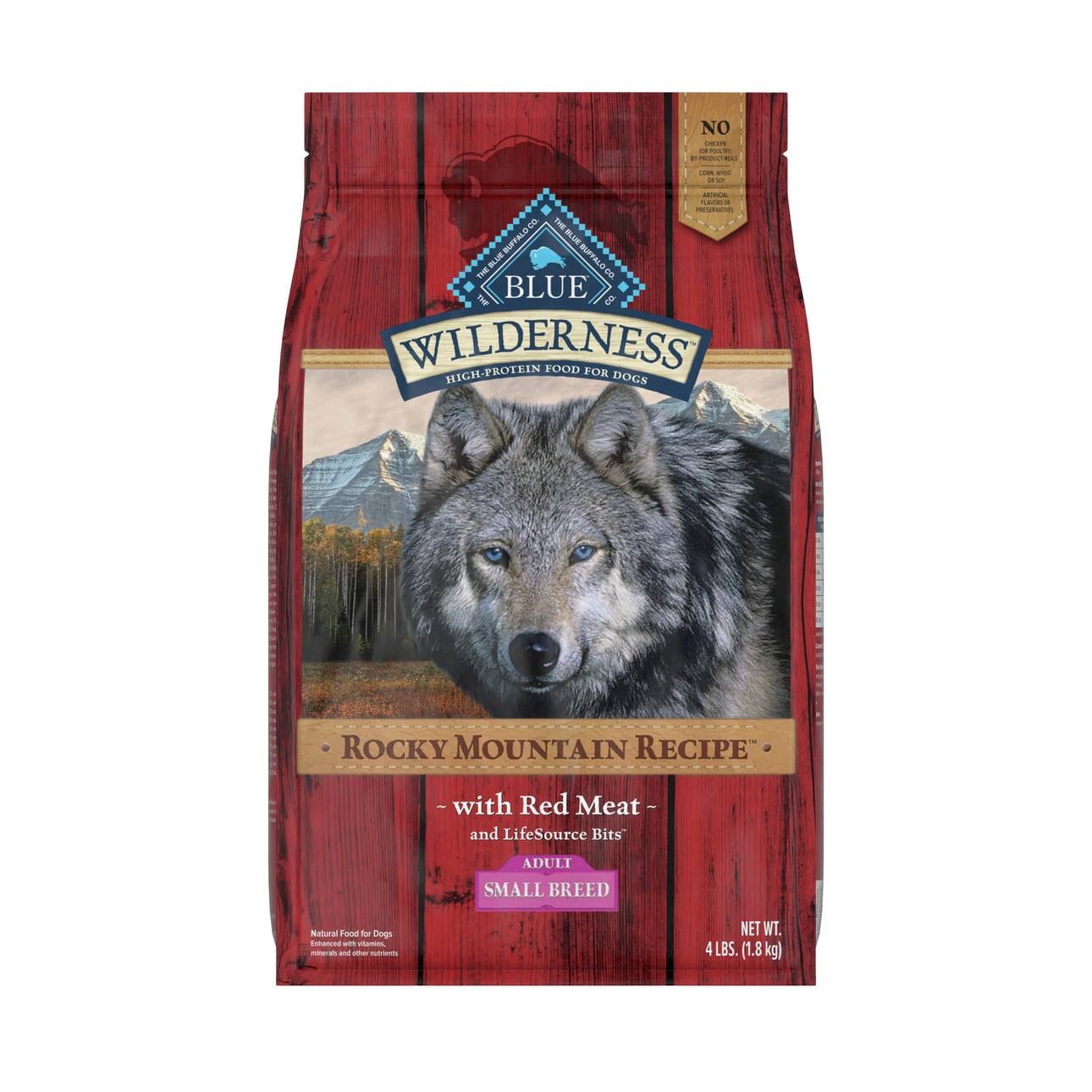 Blue wilderness top small dog food