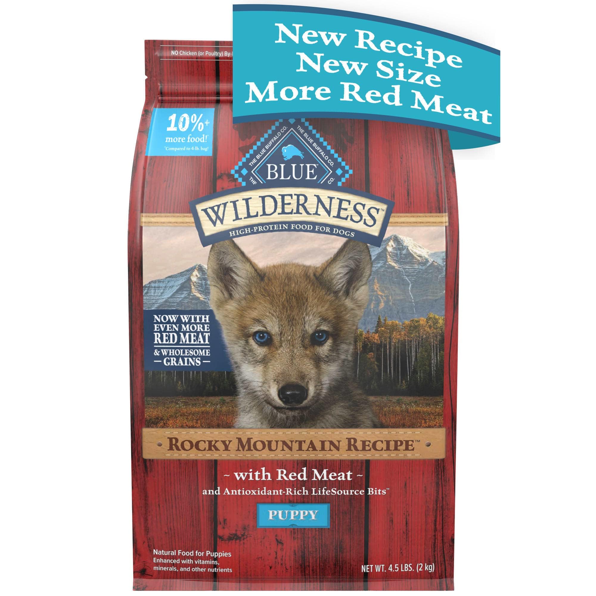 Blue Buffalo Wilderness Rocky STF9 Mountain Recipe HighProtein Dry