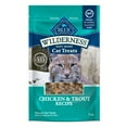 thumbnail image 1 of Blue Buffalo Wilderness Soft Cat Treats, Chicken & Trout Recipe, 2-oz. Bag, 1 of 10