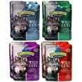 thumbnail image 1 of Blue Buffalo Wilderness Trail Toppers Wild Cuts Dog Gravy Snacks Variety Pack - 4 Flavors 2 (Chunky Salmon, Beef, Chicken, & Duck) - 3 Oz  Each (8 Total Pouches), 1 of 5