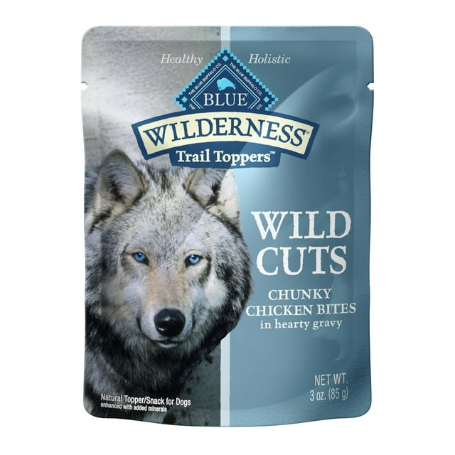 Blue Buffalo Wilderness Trail Toppers Wild Cuts High Protein Chunky
