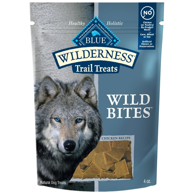 Blue Buffalo Wilderness Trail Treats Wild Bites Soft-Moist Dog