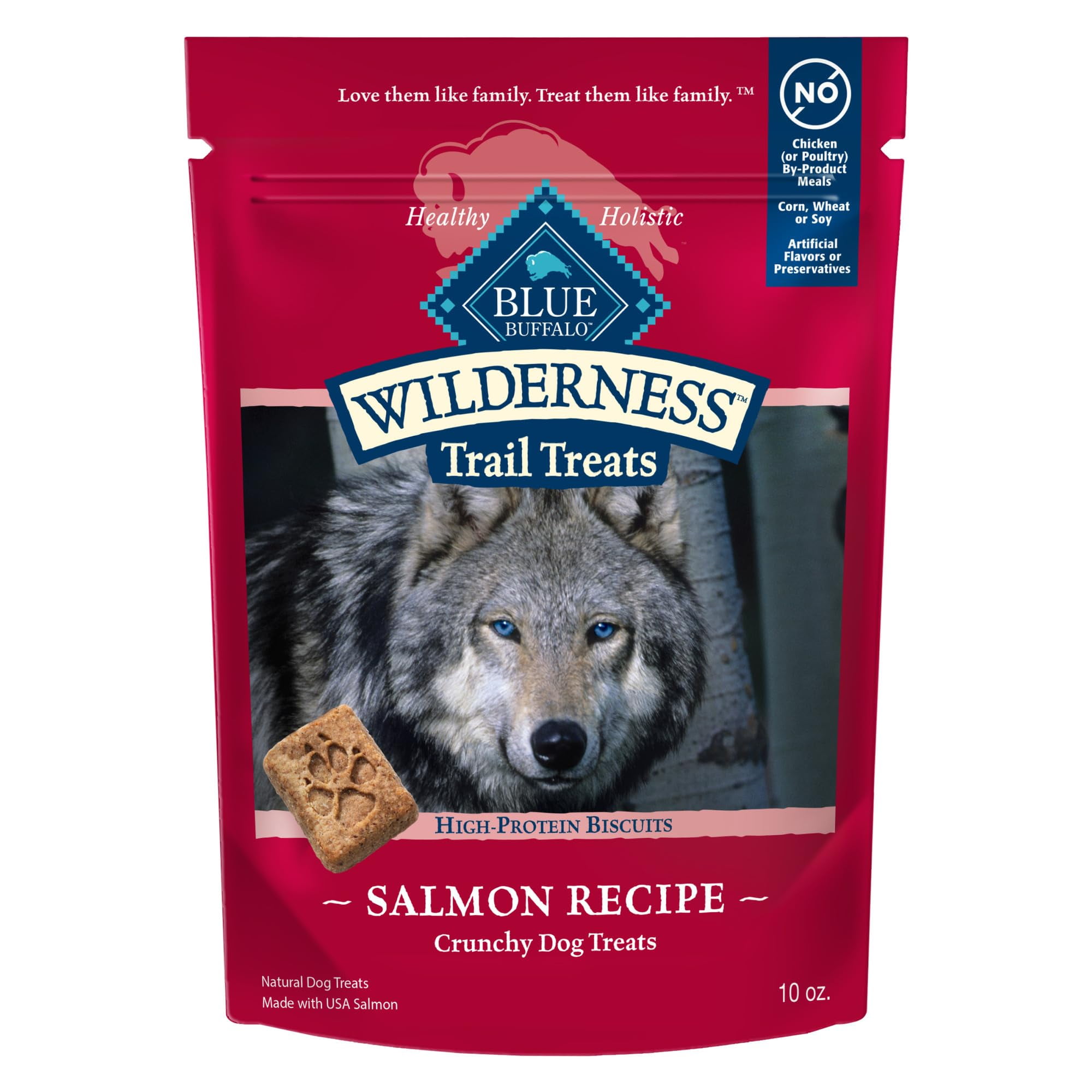 Blue Buffalo Wilderness Trail YPF5 Treats High Protein Grain Free Dog