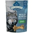 thumbnail image 1 of Blue Buffalo Wilderness Wild Bones Dental Chews Dog Treats, Large, 27-oz Bag, 1 of 9