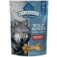 thumbnail image 1 of Blue Buffalo Wilderness Wild Bones Dental Chews Dog Treats, Regular, 27-oz Bag, 1 of 9
