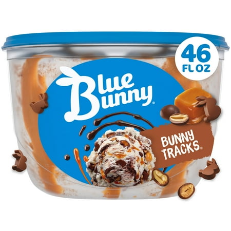 Blue Bunny Bunny Tracks Premium Frozen Dessert, 46 fl oz