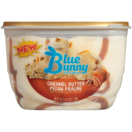 Blue Bunny Caramel Butter Pecan Premium Ice Cream 46 fl oz
