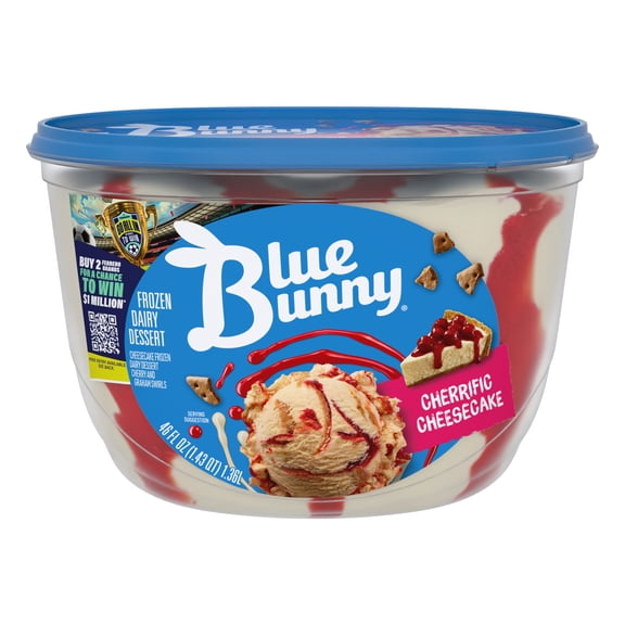 Blue Bunny Cherrific Cheesecake Premium Frozen Dessert, 46 fl oz