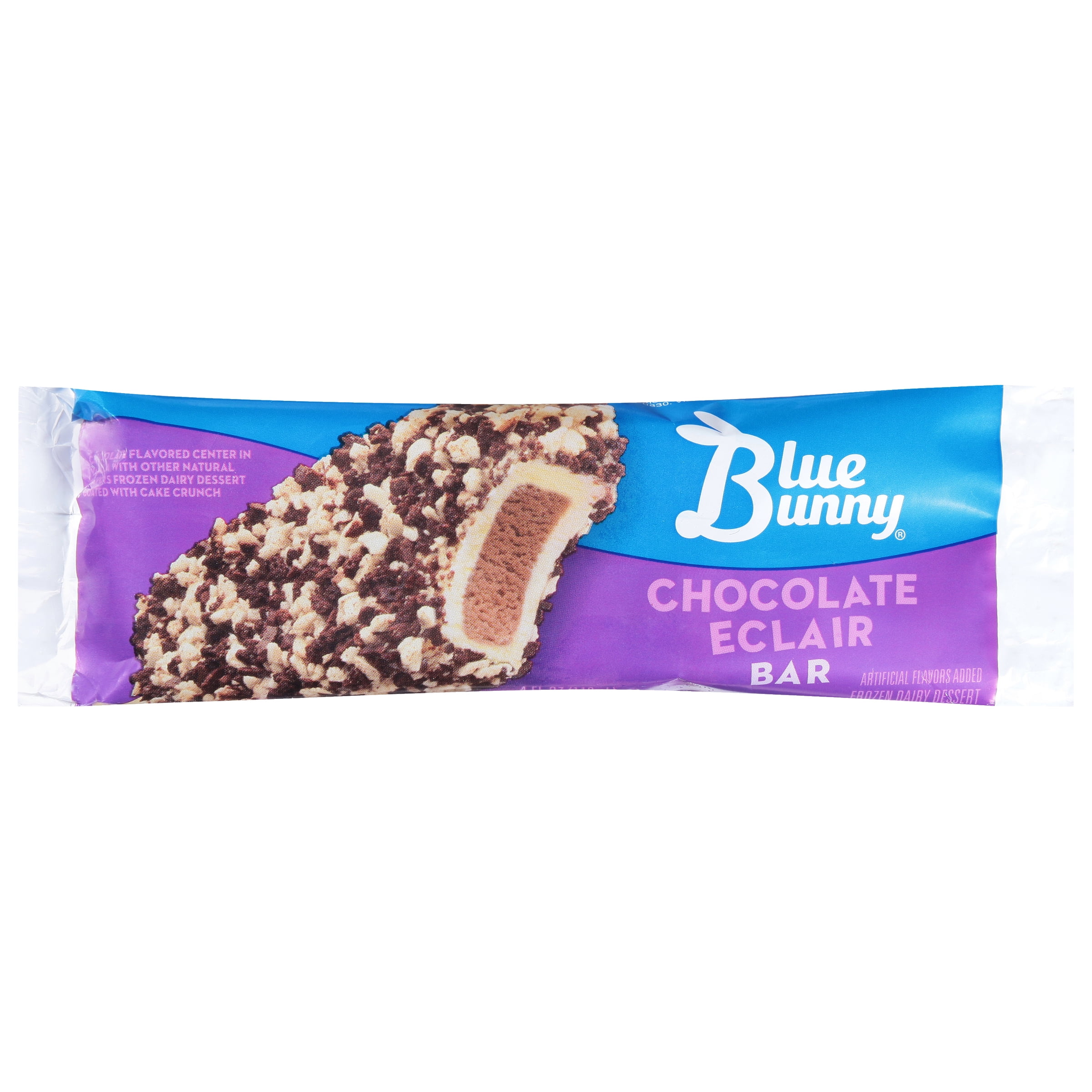 Shop Blue Bunny Chocolate Eclair Frozen Dessert Bar 4 fl oz Great