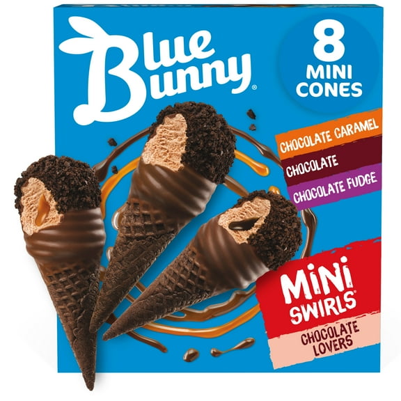 Mini Ice Cream Cones & Bars in Ice Cream & Novelties - Walmart.com