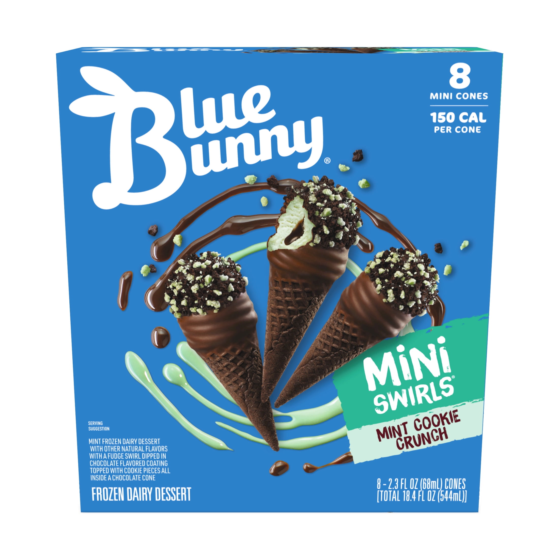 Customer reviews for Blue Bunny Mini Swirls Mint Cookie with