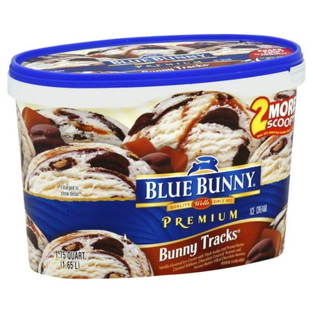 Blue Bunny Premium Bunny Tracks Ic Ha