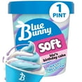 thumbnail image 1 of Blue Bunny Soft Blu's Birthday Cake Frozen Dessert, 16 fl oz Pint, 1 of 13