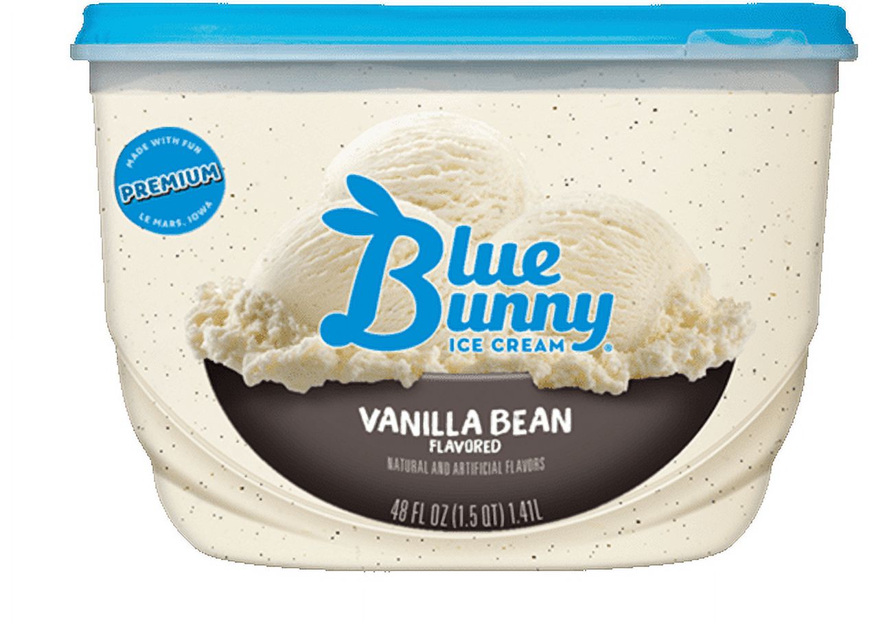 Blue Bunny Vanilla Bean Ice Cream, 48 fl oz - image 1 of 8