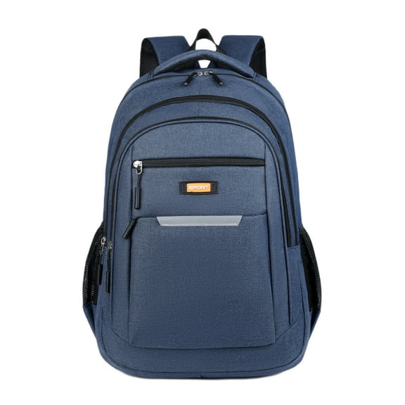 Blue Business Laptop Backpack 16 Inch Computer Bag For Travel College Large Capacity Backpack With Organized Compartments Breathable Mesh Shoulder Straps
