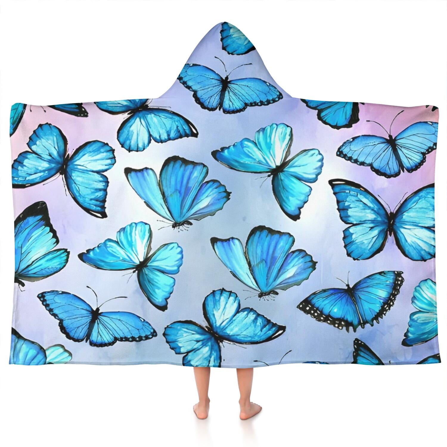 Blue Beach Towel Coverup main image 1