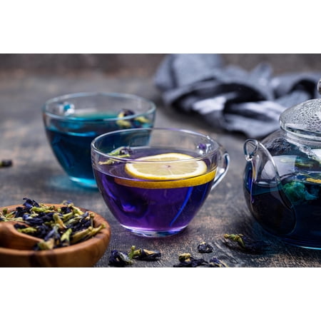 Blue Butterfly Pea Inclusions Flowers & Petals