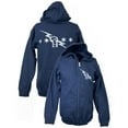 thumbnail image 1 of Blue CM Punk Uprising Lightning Bolt Zipper Hoody, 1 of 6