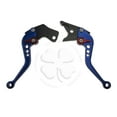thumbnail image 1 of Blue CNC Shorty Brake Clutch Lever Set Suzuki GSXR 600 750 Katana SV 650 650S, 1 of 5