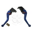 thumbnail image 1 of Blue CNC Shorty Brake Clutch Levers Yamaha YZF 05-14 R6 04-08 R1 06 07 R6S (EU), 1 of 5