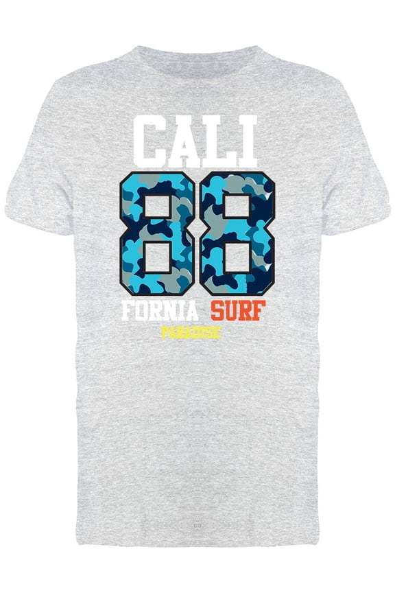 Blue California Camouflage Tee Men's -Image by Shutterstock