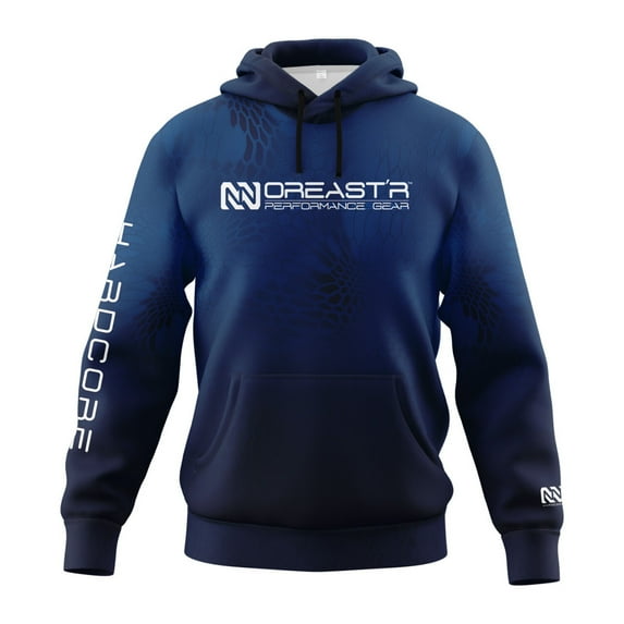 Blue Camo - Performance Gear Fleece Hoodie