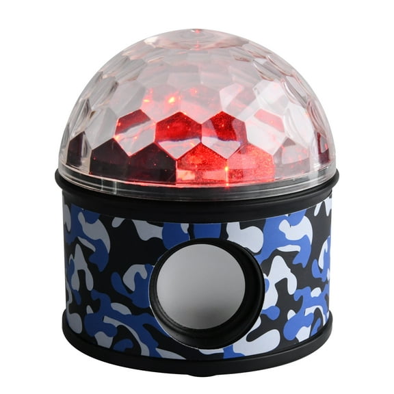 Blue Camo -Wireless Bluetooth Speaker Fun Light (FL-Blue Camo)