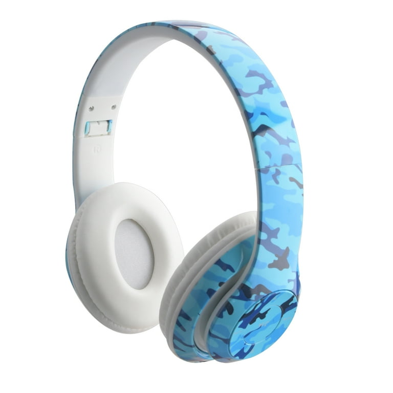 Blue camo headset sale