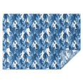 thumbnail image 1 of Blue Camouflage Bigfoot Pattern Rectangle Tablecloth 60"x84",Waterproof Polyester Rectangle Table Cloth, Wipeable Spillproof Polyester Tablecloth for Dining, Camping, Indoor and Outdoor, 1 of 5