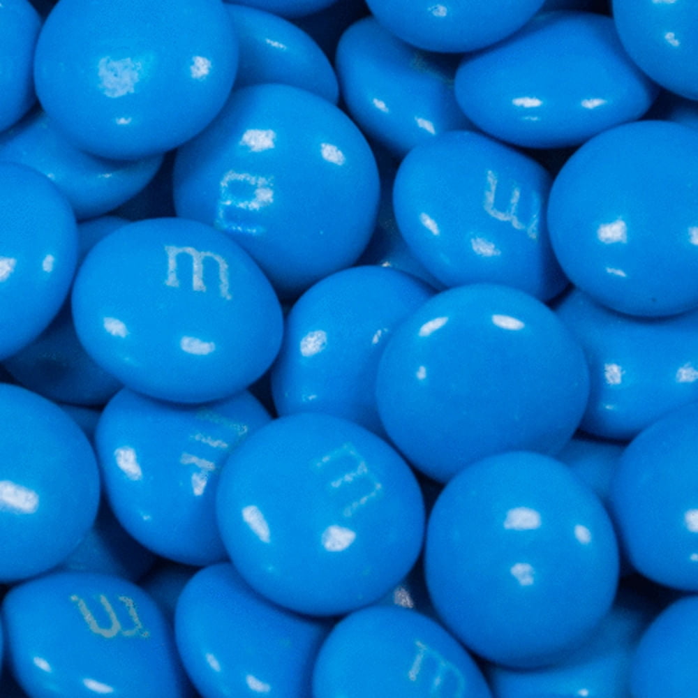 375Pcs Blue Coated Milk Chocolate Candy (12oz Bag)