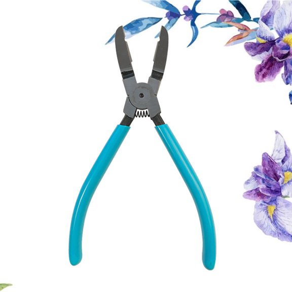 Blue Car Door Buckle Removal Pliers with Return Spring Design for Labor Saving Car Accessories Tool