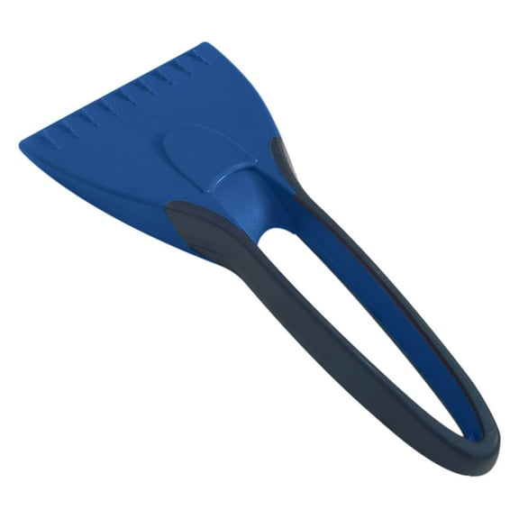 Blue Car Snow Shovel Ice Defrost Scraper Multifunctional Snow Removal Tool Metal Blue For Winter Use