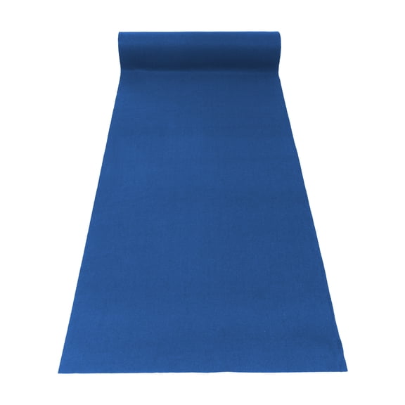 Blue Carpet Runner for Party, 360GSM Thick Aisle Runner, 33Ft Runway Rug for Wedding Ceremony Movie Theme Party Proposal Decorations (33*3ft)