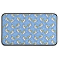 thumbnail image 1 of Blue Cartoon Unicorn Cloud Pattern Door Rugs,Washable Non Slip Door Mats Indoor,Decorative Door Mats,Entry Mat Indoor for Entrance,Bedroom,Kitchen,Bathroom,30"x17", 1 of 6