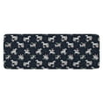 thumbnail image 1 of Blue Cartoon Unicorn Flower Pattern Kitchen Rug Mat,Kitchen Runner Rugs Non Skid Washable,Decorative Kitchen Floor Mats for Kitchen,Sink,Laundry,17"x47.2", 1 of 7