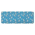 thumbnail image 1 of Blue Cartoon Unicorn Gift Balloon Cloud Pattern Kitchen Rug Mat,Kitchen Runner Rugs Non Skid Washable,Decorative Kitchen Floor Mats for Kitchen,Sink,Laundry,17"x47.2", 1 of 7