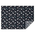 thumbnail image 1 of Blue Cartoon Unicorn Rainbow Heart Cloud Rectangle Tablecloth 60"x84",Waterproof Polyester Rectangle Table Cloth, Wipeable Spillproof Polyester Tablecloth for Dining, Camping, Indoor and Outdoor, 1 of 5