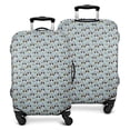 thumbnail image 1 of Blue Cartoon Unicorn Rainbow Pattern Luggage Cover Fashion Suitcase Cover Baggage Covers Fit 25-28 Inch Luggage (Go Travel), 1 of 5