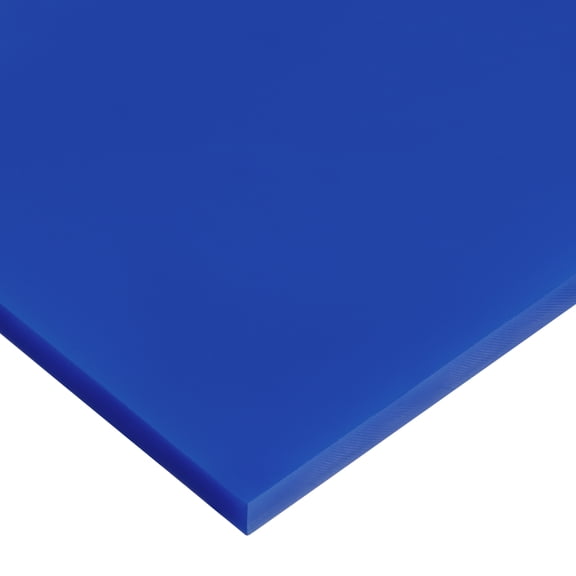 Blue Cast Acrylic Bar - 1/4" Thick x 2" Wide x 48" Long