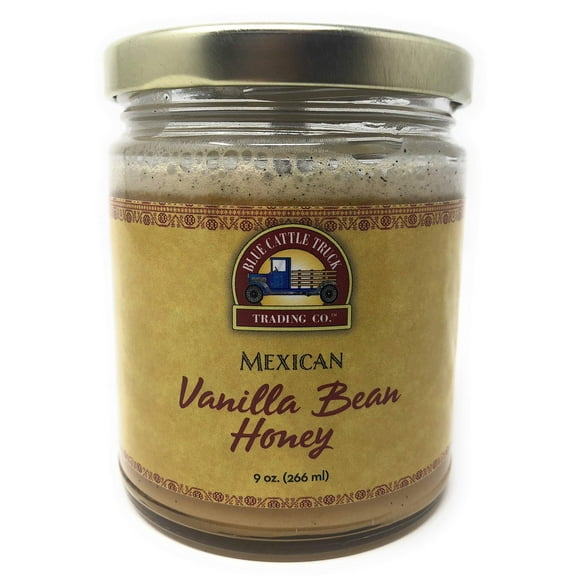 Blue Cattle Trucking Co. Mexican Vanilla Bean Honey, 9 Ounce