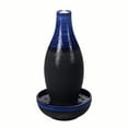 thumbnail image 1 of Hi-Line Gifts LED Lighted Ceramic Outdoor Garden Water Fountain - 30" - Blue, 1 of 4