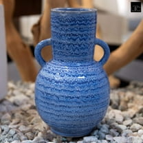 Arvenne Blue Ceramic Vase