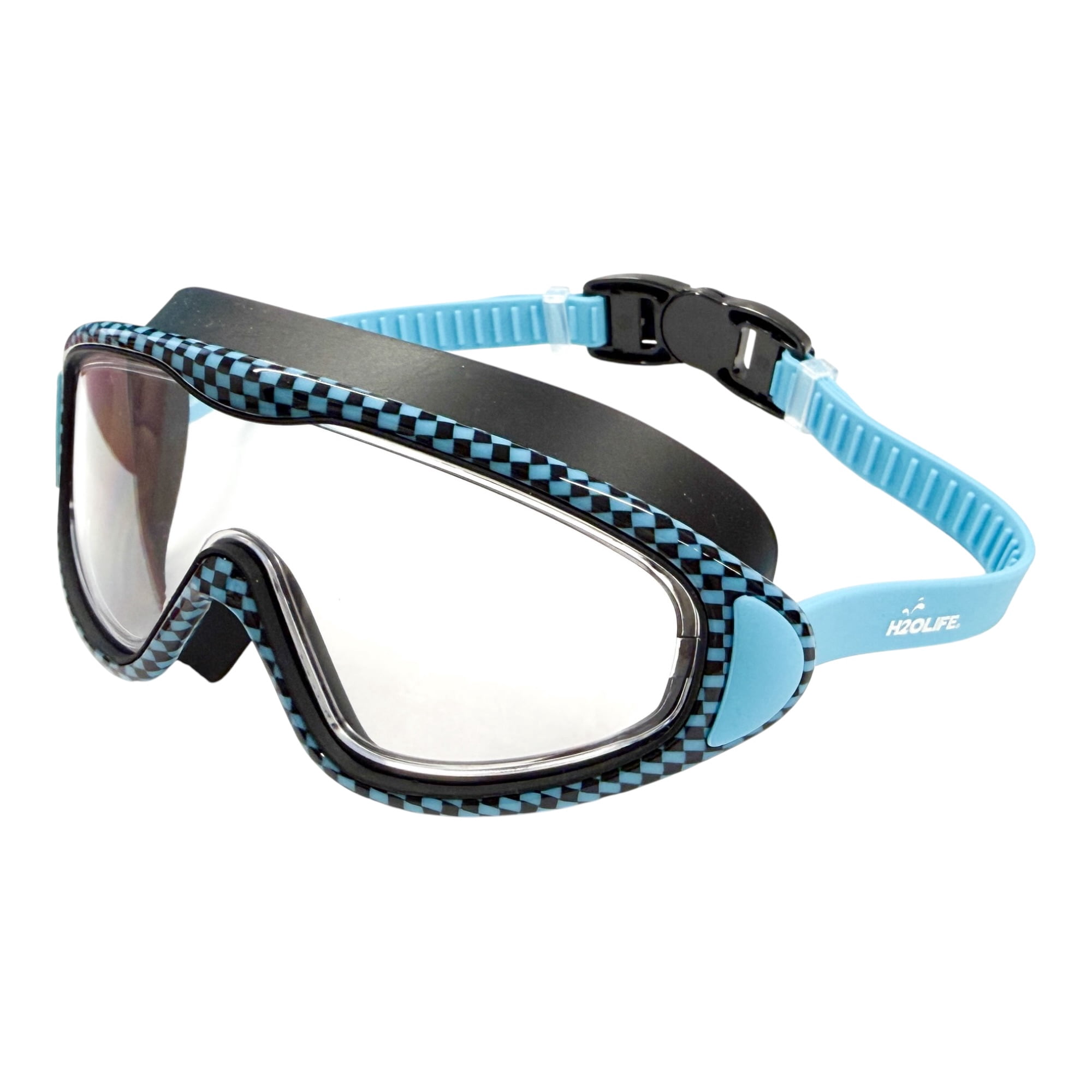 Blue Checker Shield Googles