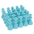 thumbnail image 1 of Blue Chess Queen Erasers - Bulk Party Pack of 25 - Chess Club prizes and Party Favors - by WE Games, 1 of 4