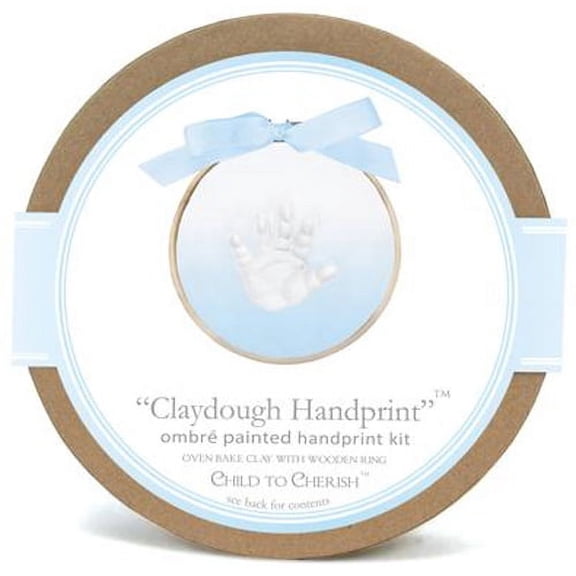 Blue Child to Cherish Baby Ombre Painted Claydough Handprint Kit - 159670