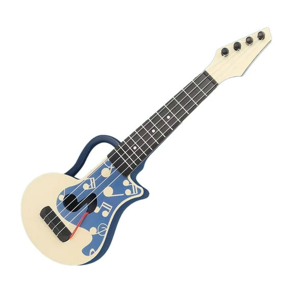 Blue Children Blue Ukulele With Soft Strings For Safe Play And Skill Development