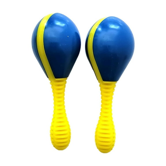 Blue Childrens Musical Sand Shaker Plastic Rhythm Instrument For Early Education And Play