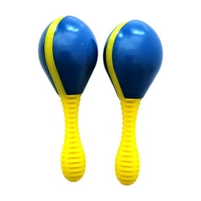 Blue Childrens Musical Sand Shaker Plastic Rhythm Instrument For Early Education And Play