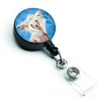 thumbnail image 1 of Blue Chinese Crested Retractable Badge Reel, 1 of 1