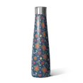 Blue Christmas Candy Cane Pattern Cola Shaped Water Bottle 1 Pack ...